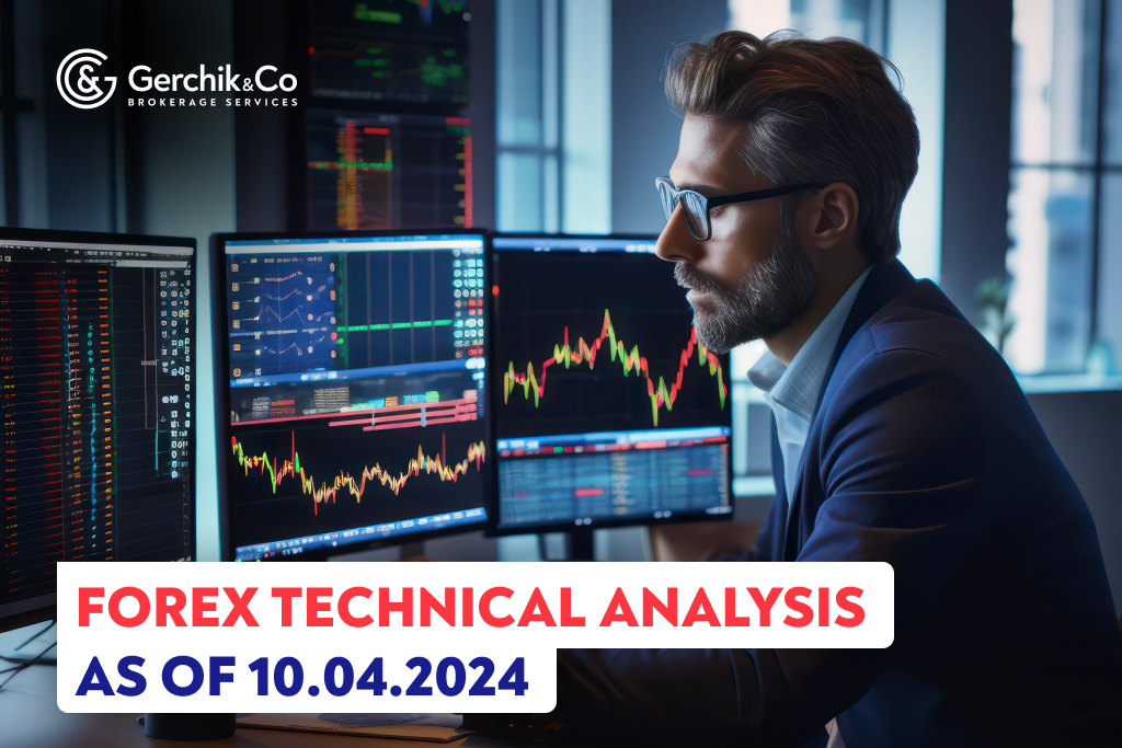 FOREX Technical Analysis as of April 10, 2024