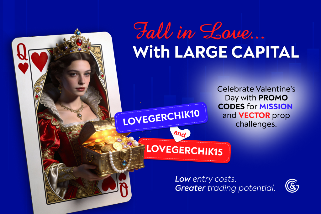 From Gerchik & Co With Love: Up to 15% off Prop Challenges