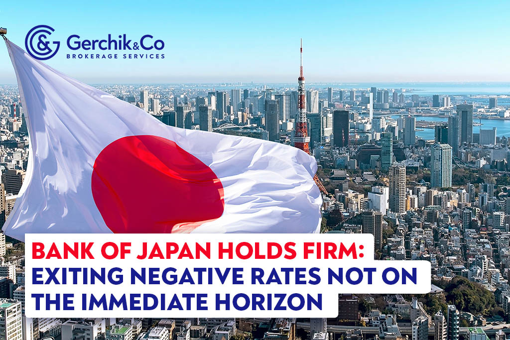 Bank of Japan Holds Firm: Exiting Negative Rates Not on the Immediate Horizon