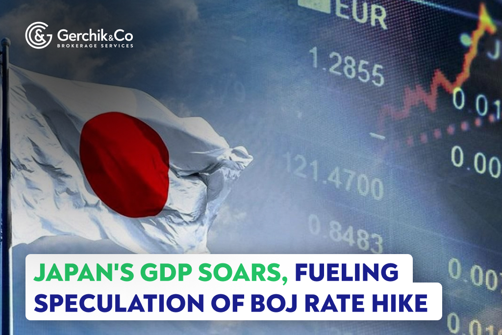 Japan's GDP Soars, Fueling Speculation of BOJ Rate Hike