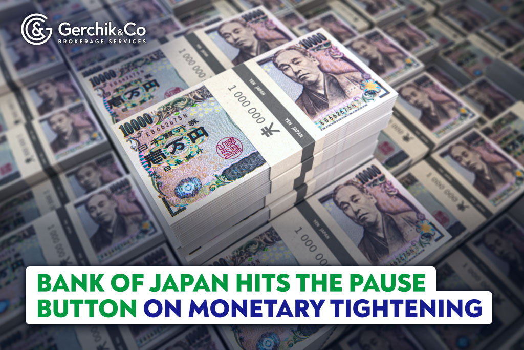 Bank of Japan Hits the Pause Button on Monetary Tightening