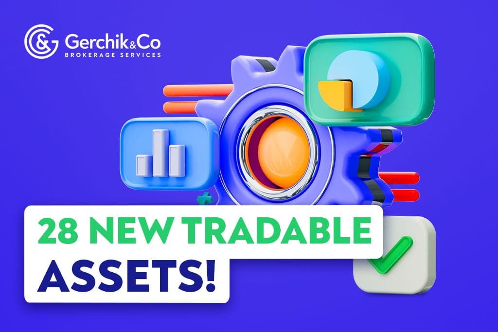 28 New Tradable Assets Added 